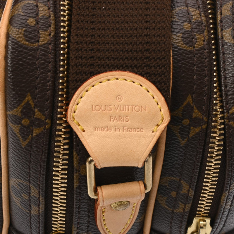 LOUIS VUITTON ルイヴィトン モノグラム リポーター PM ブラウン M45254 ユニセックス モノグラムキャンバス ショルダーバッグ ABランク 中古 銀蔵