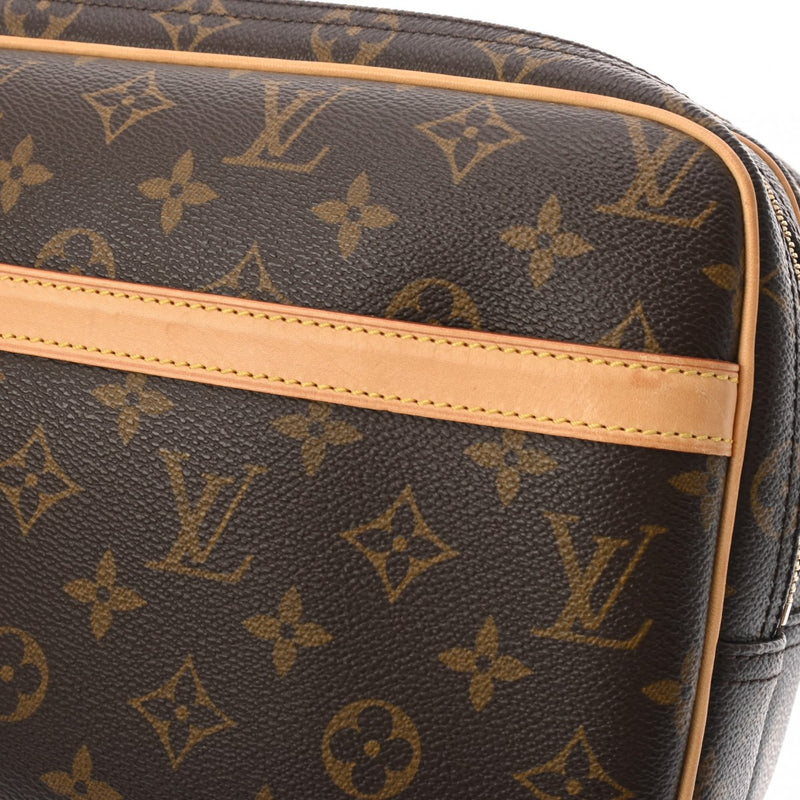 LOUIS VUITTON ルイヴィトン モノグラム リポーター PM ブラウン M45254 ユニセックス モノグラムキャンバス ショルダーバッグ ABランク 中古 銀蔵