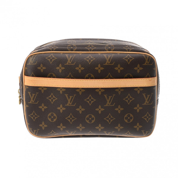 LOUIS VUITTON ルイヴィトン モノグラム リポーター PM ブラウン M45254 ユニセックス モノグラムキャンバス ショルダーバッグ ABランク 中古 銀蔵