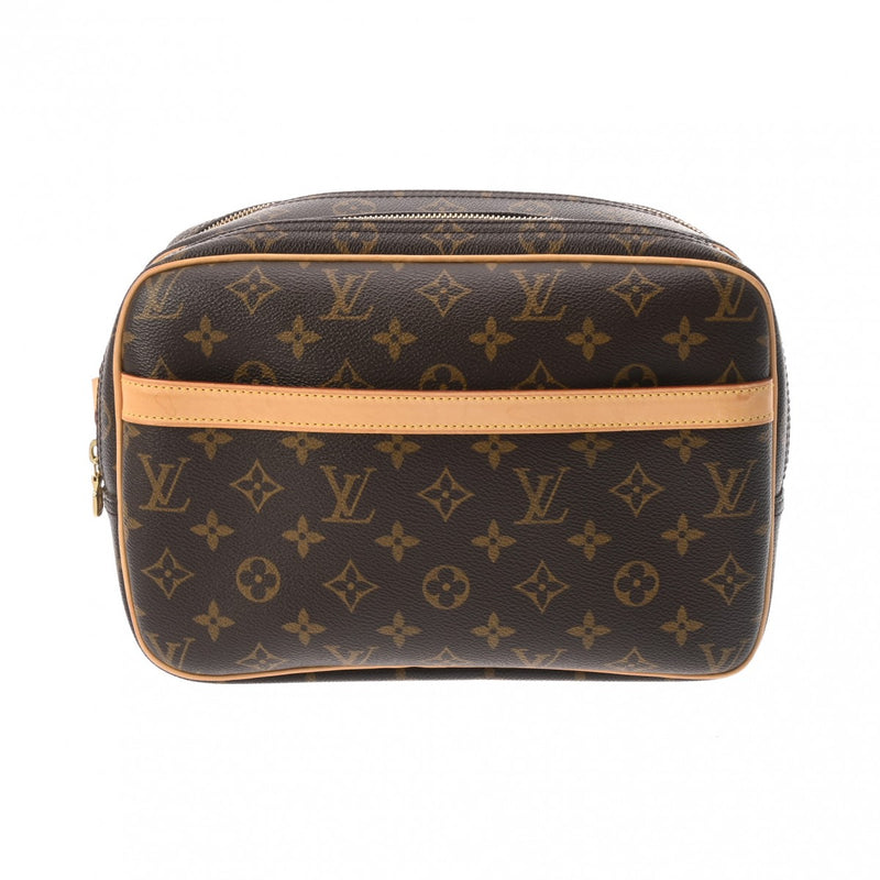 LOUIS VUITTON ルイヴィトン モノグラム リポーター PM ブラウン M45254 ユニセックス モノグラムキャンバス ショルダーバッグ ABランク 中古 銀蔵