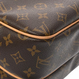 LOUIS VUITTON ルイヴィトン モノグラム リポーター PM ブラウン M45254 ユニセックス モノグラムキャンバス ショルダーバッグ ABランク 中古 銀蔵