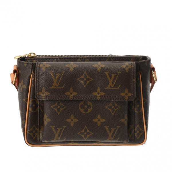 LOUIS VUITTON ルイヴィトン モノグラム ヴィバシテ PM ブラウン M51165 レディース モノグラムキャンバス ショルダーバッグ ABランク 中古 銀蔵