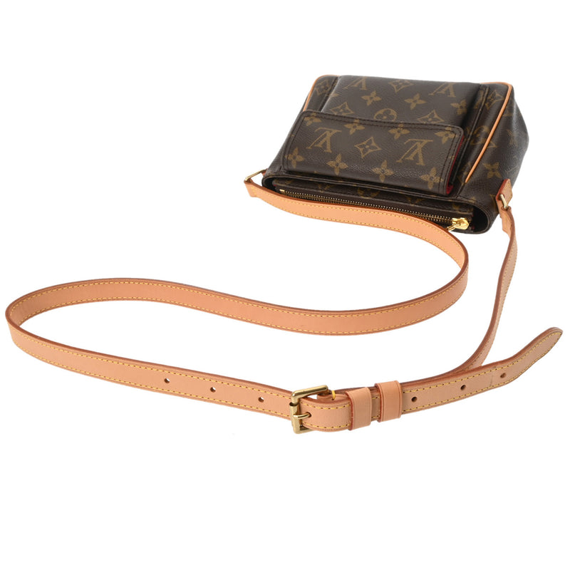 LOUIS VUITTON ルイヴィトン モノグラム ヴィバシテ PM ブラウン M51165 レディース モノグラムキャンバス ショルダーバッグ ABランク 中古 銀蔵