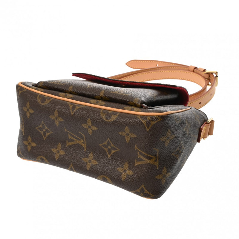 LOUIS VUITTON ルイヴィトン モノグラム ヴィバシテ PM ブラウン M51165 レディース モノグラムキャンバス ショルダーバッグ ABランク 中古 銀蔵