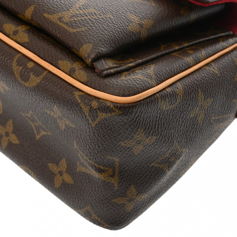 LOUIS VUITTON ルイヴィトン モノグラム ヴィバシテ PM ブラウン M51165 レディース モノグラムキャンバス ショルダーバッグ ABランク 中古 銀蔵