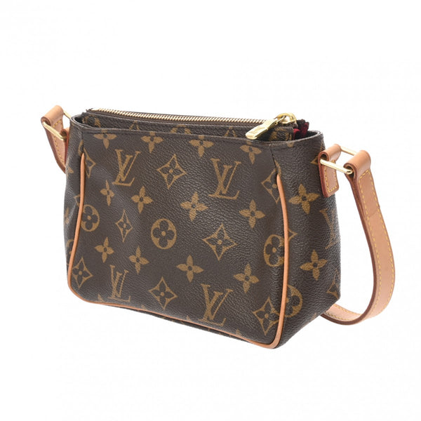 LOUIS VUITTON ルイヴィトン モノグラム ヴィバシテ PM ブラウン M51165 レディース モノグラムキャンバス ショルダーバッグ Bランク 中古 銀蔵