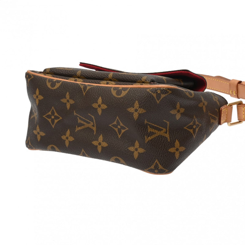 LOUIS VUITTON ルイヴィトン モノグラム ヴィバシテ PM ブラウン M51165 レディース モノグラムキャンバス ショルダーバッグ Bランク 中古 銀蔵