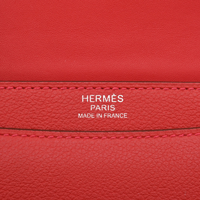 HERMES エルメス サックエルメス 2002 ヴァーミリオン C刻印(2018年頃) レディース エバーカラー ショルダーバッグ ABランク 中古 銀蔵