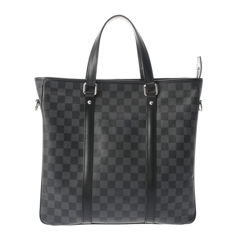 LOUIS VUITTON ルイヴィトン ダミエグラフィット タダオ PM 2WAY 黒/グレー系 N41259 メンズ ダミエグラフィットキャンバス トートバッグ Aランク 中古 銀蔵