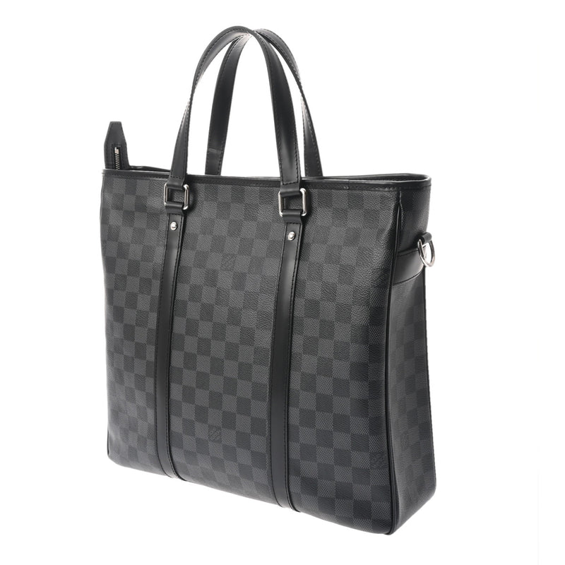 LOUIS VUITTON ルイヴィトン ダミエグラフィット タダオ PM 2WAY 黒/グレー系 N41259 メンズ ダミエグラフィットキャンバス トートバッグ Aランク 中古 銀蔵