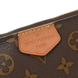 LOUIS VUITTON ルイヴィトン モノグラム ミュルティ ポシェットアクセソワール ローズクレール M44840 レディース モノグラムキャンバス ショルダーバッグ ABランク 中古 銀蔵