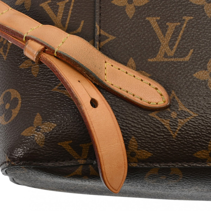 LOUIS VUITTON ルイヴィトン モノグラム モンスリー ブラウン M43431 ユニセックス モノグラムキャンバス リュック・デイパック Bランク 中古 銀蔵