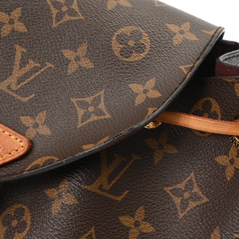 LOUIS VUITTON ルイヴィトン モノグラム モンスリー ブラウン M43431 ユニセックス モノグラムキャンバス リュック・デイパック Bランク 中古 銀蔵