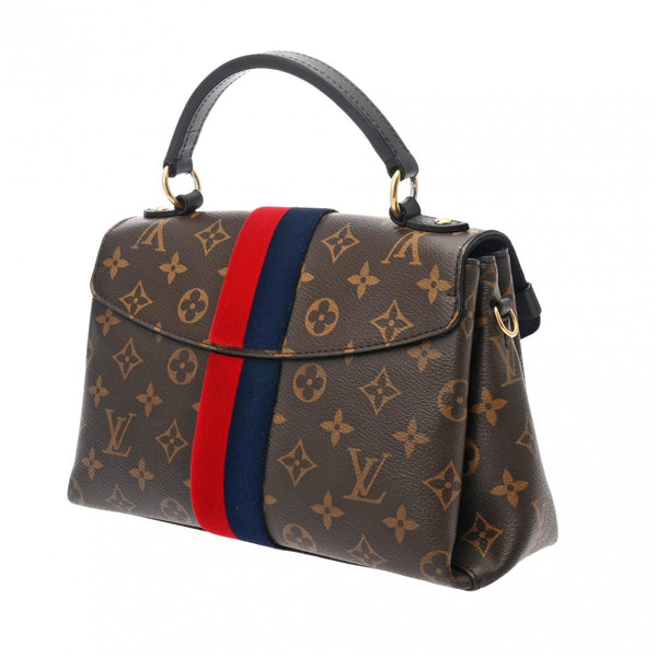 LOUIS VUITTON ルイヴィトン モノグラム ジョルジュBB マリーヌ/スリーズ M43867 レディース モノグラムキャンバス ハンドバッグ ABランク 中古 銀蔵