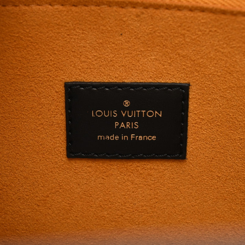 LOUIS VUITTON ルイヴィトン モノグラム オンマイサイド MM 2WAY ノワール M53826 レディース カーフ ハンドバッグ Aランク 中古 銀蔵