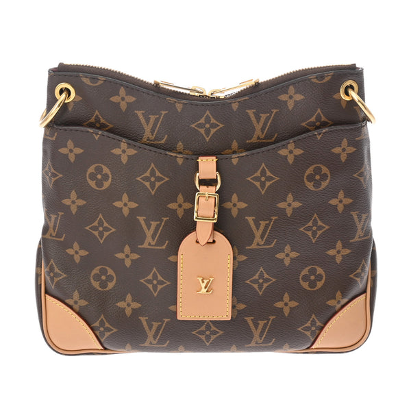 LOUIS VUITTON ルイヴィトン モノグラム オデオンNM PM ブラウン M45354 レディース モノグラムキャンバス ショルダーバッグ ABランク 中古 銀蔵