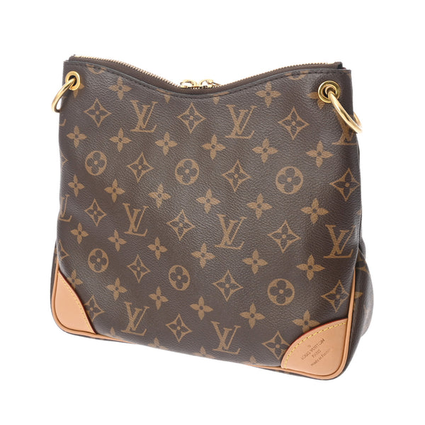 LOUIS VUITTON ルイヴィトン モノグラム オデオンNM PM ブラウン M45354 レディース モノグラムキャンバス ショルダーバッグ ABランク 中古 銀蔵