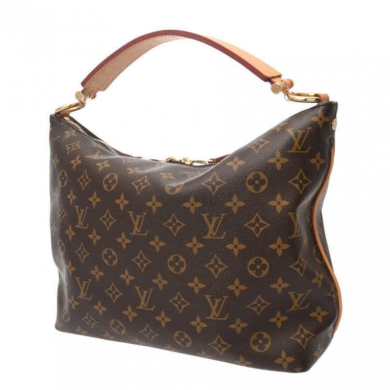 LOUIS VUITTON ルイヴィトン モノグラム シュリ PM ブラウン M40586 レディース モノグラムキャンバス ショルダーバッグ ABランク 中古 銀蔵