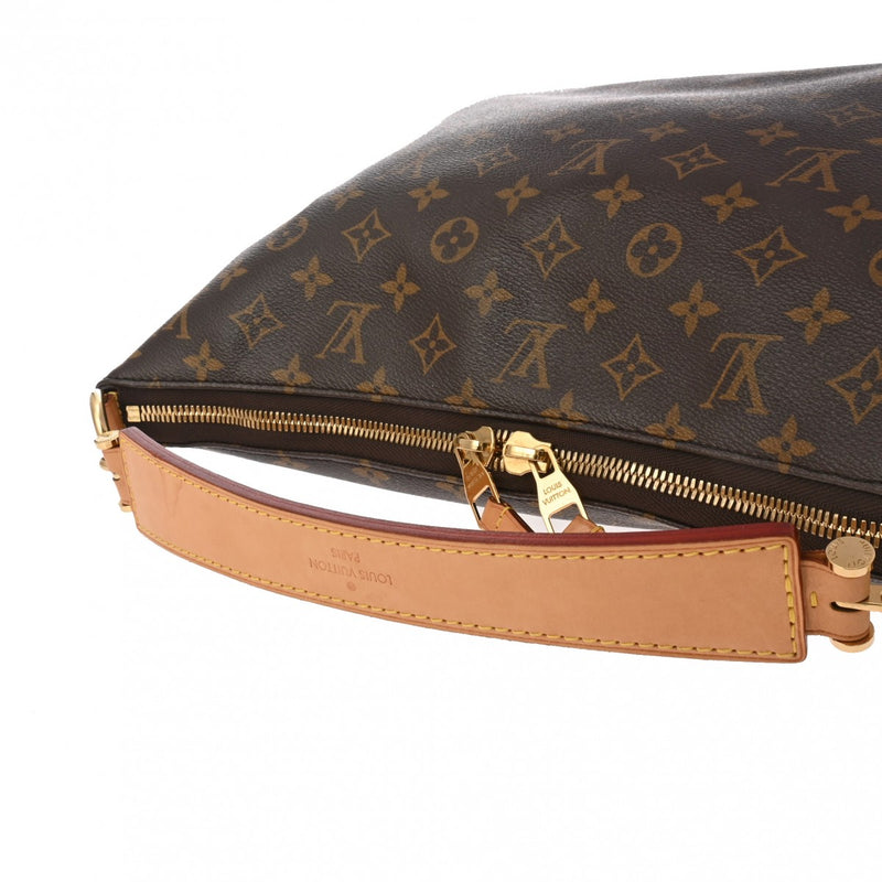 LOUIS VUITTON ルイヴィトン モノグラム シュリ PM ブラウン M40586 レディース モノグラムキャンバス ショルダーバッグ ABランク 中古 銀蔵