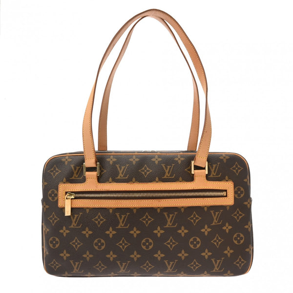 LOUIS VUITTON ルイヴィトン モノグラム シテ GM トート ブラウン M51181 ユニセックス モノグラムキャンバス ハンドバッグ Bランク 中古 銀蔵