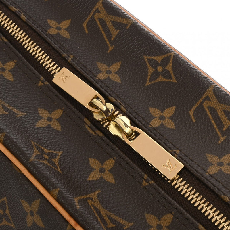 LOUIS VUITTON ルイヴィトン モノグラム シテ GM トート ブラウン M51181 ユニセックス モノグラムキャンバス ハンドバッグ Bランク 中古 銀蔵