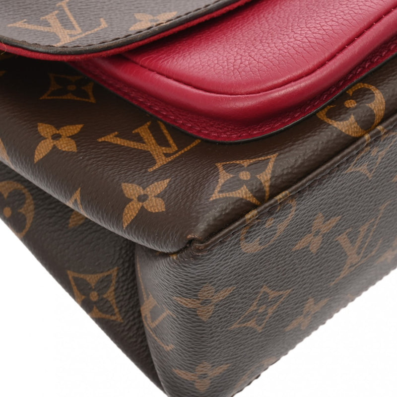 LOUIS VUITTON ルイヴィトン モノグラム マリニャン 2WAY フューシャ 型番不明 レディース モノグラムキャンバス ハンドバッグ ABランク 中古 銀蔵