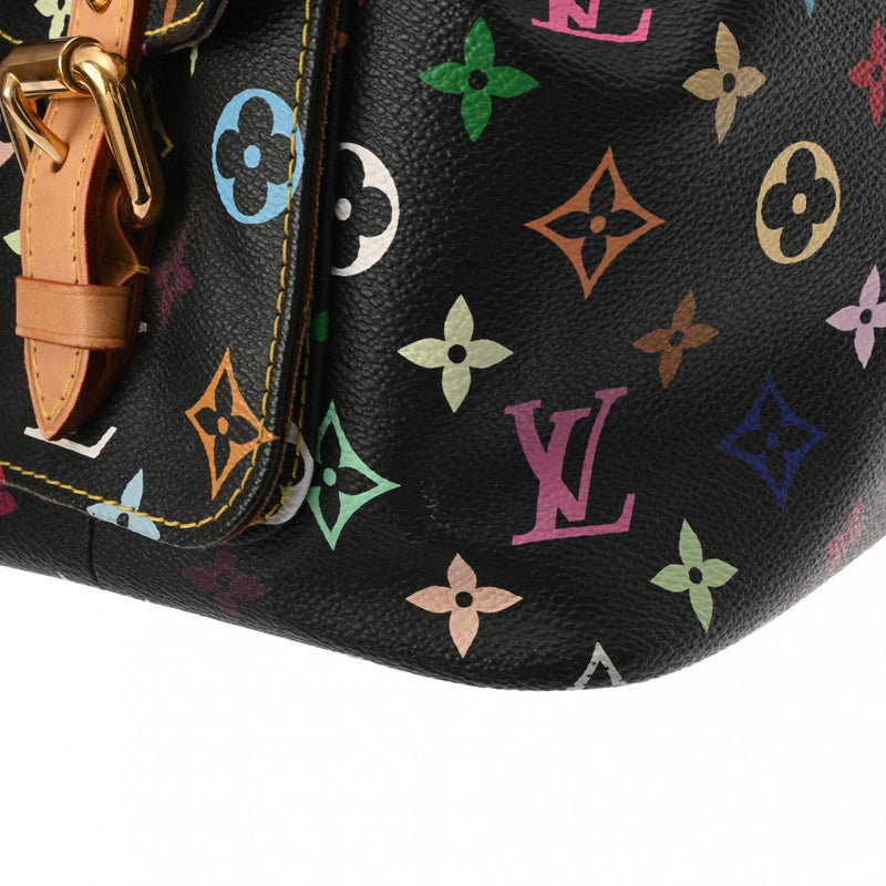 LOUIS VUITTON ルイヴィトン マルチカラー プチノエ ノワール M42230 レディース モノグラムマルチカラー ショルダーバッグ Bランク 中古 銀蔵