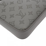 LOUIS VUITTON ルイヴィトン モノグラムシャドウ デュオメッセンジャー グレー M46104 メンズ レザー ショルダーバッグ Aランク 中古 銀蔵