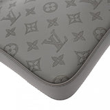 LOUIS VUITTON ルイヴィトン モノグラムシャドウ デュオメッセンジャー グレー M46104 メンズ レザー ショルダーバッグ Aランク 中古 銀蔵