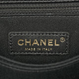 CHANEL シャネル マトラッセ トップハンドル XS 2WAY フラップバッグ ブラック A92990 レディース キャビアスキン リザード ハンドバッグ 新同 中古 銀蔵