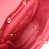 CHANEL シャネル CCフィグリー バックパック ピンク レディース キャビアスキン リュック・デイパック Aランク 中古 銀蔵