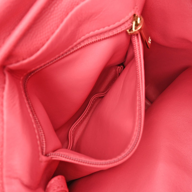 CHANEL シャネル CCフィグリー バックパック ピンク レディース キャビアスキン リュック・デイパック Aランク 中古 銀蔵