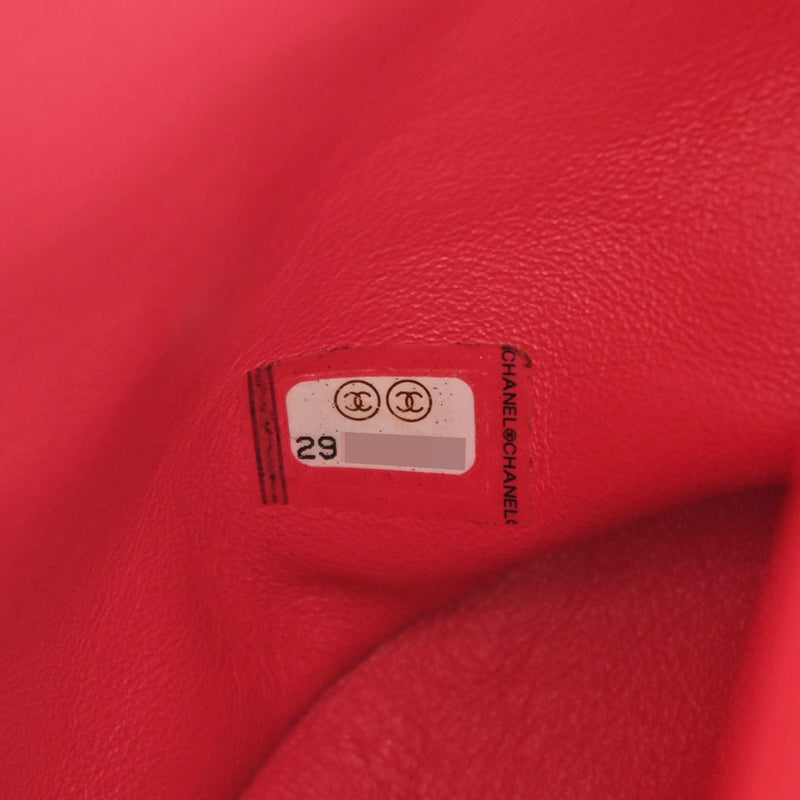 CHANEL シャネル CCフィグリー バックパック ピンク レディース キャビアスキン リュック・デイパック Aランク 中古 銀蔵