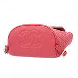 CHANEL シャネル CCフィグリー バックパック ピンク レディース キャビアスキン リュック・デイパック Aランク 中古 銀蔵