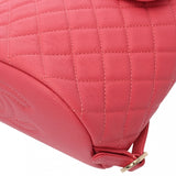 CHANEL シャネル CCフィグリー バックパック ピンク レディース キャビアスキン リュック・デイパック Aランク 中古 銀蔵