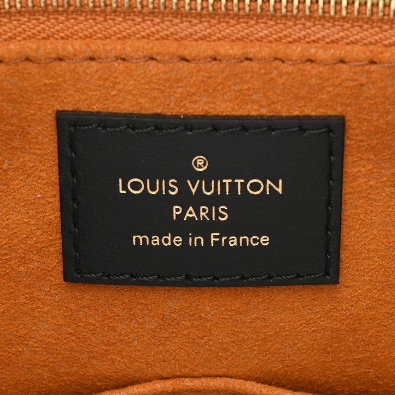 LOUIS VUITTON ルイヴィトン モノグラムアンプラント オンザゴー MM 2WAY ノワール M45595 レディース レザー トートバッグ 新同 中古 銀蔵