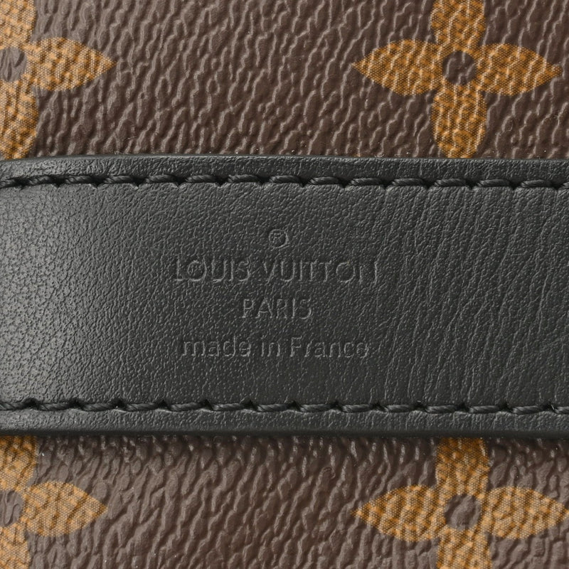 LOUIS VUITTON ルイヴィトン マカサー キーポルバンドリエール 25 グリーン M46249 メンズ モノグラムキャンバス ハンドバッグ Aランク 中古 銀蔵