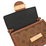 LOUIS VUITTON ルイヴィトン モノグラムリバース ポルトフォイユドーフィーヌ  ブラウン M68746 レディース モノグラムキャンバス ショルダーバッグ 新同 中古 銀蔵