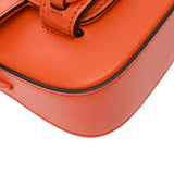 GUCCI グッチ ミニホースビット 1955 オレンジ 726863 レディース レザー ショルダーバッグ 未使用 銀蔵