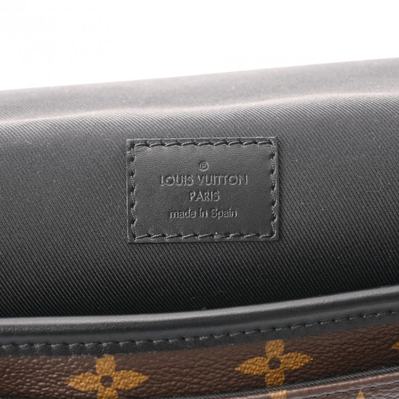 LOUIS VUITTON ルイヴィトン モノグラム マカサー マグネティックメッセンジャー ブラウン M45557 メンズ モノグラムマカサー ショルダーバッグ Aランク 中古 銀蔵