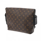 LOUIS VUITTON ルイヴィトン モノグラム マカサー マグネティックメッセンジャー ブラウン M45557 メンズ モノグラムマカサー ショルダーバッグ Aランク 中古 銀蔵