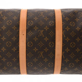 LOUIS VUITTON ルイヴィトン モノグラム キーポル 55 ブラウン M41424 ユニセックス モノグラムキャンバス ボストンバッグ ABランク 中古 銀蔵