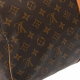 LOUIS VUITTON ルイヴィトン モノグラム キーポル 55 ブラウン M41424 ユニセックス モノグラムキャンバス ボストンバッグ ABランク 中古 銀蔵