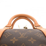 LOUIS VUITTON ルイヴィトン モノグラム キーポル 55 ブラウン M41424 ユニセックス モノグラムキャンバス ボストンバッグ ABランク 中古 銀蔵