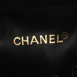 CHANEL シャネル 縦型バニティ ピコローレ ブラック A01998 レディース ラムスキン ハンドバッグ ABランク 中古 銀蔵