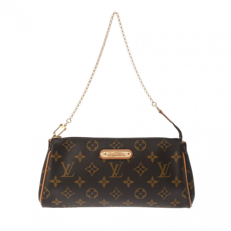 LOUIS VUITTON ルイヴィトン モノグラム エヴァ 2WAY ブラウン M95567 レディース モノグラムキャンバス ショルダーバッグ ABランク 中古 銀蔵