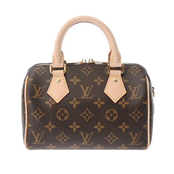 LOUIS VUITTON ルイヴィトン モノグラム スピーディ バンドリエール 20 2WAY  ブラウン M46234 レディース モノグラムキャンバス ハンドバッグ 未使用 銀蔵