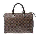 LOUIS VUITTON ルイヴィトン ダミエ スピーディ 30 ブラウン N41531 ユニセックス ダミエキャンバス ハンドバッグ ABランク 中古 銀蔵