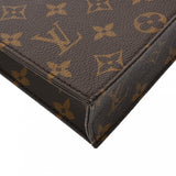LOUIS VUITTON ルイヴィトン モノグラム プティット サックプラ 新型 ブラウン M81295 レディース モノグラムキャンバス ハンドバッグ Aランク 中古 銀蔵