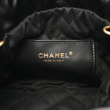 CHANEL シャネル シャネル22 ミニハンドバッグ ブラック AS3980 レディース シャイニーカーフ ハンドバッグ 未使用 銀蔵